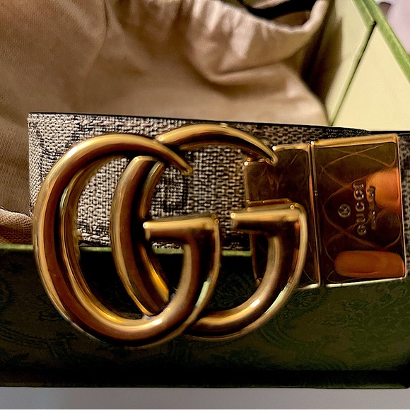 GG gucci marmont reversible belt size 100 - Picture 1 of 6